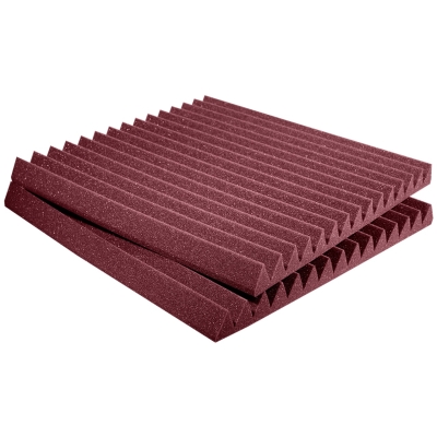 Studiofoam 4 Inch Wedge (6 Pack) - Burgundy