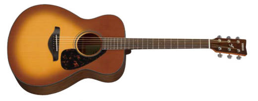 Yamaha - FS800 Acoustic Guitar - Small Body, Solid Spruce Top, Sandburst Finish