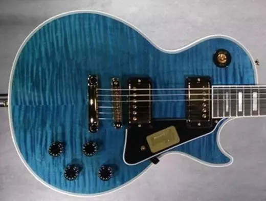 Les Paul Custom Trans Blue Ltd