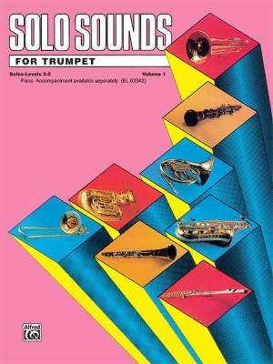 Belwin - Solo Sounds for Trumpet, Volume I, Levels 3-5 - Lamb - Trumpet - Book