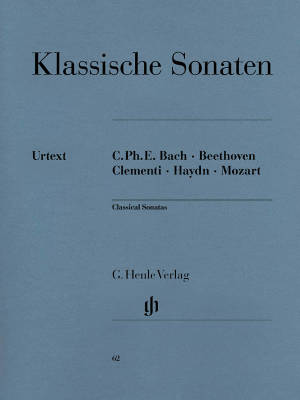 G. Henle Verlag - Classical Piano Sonatas - Book