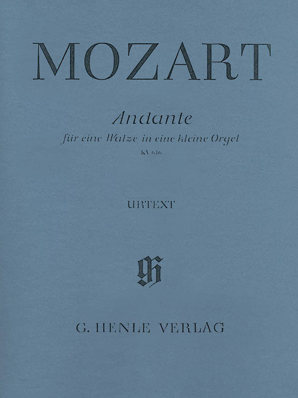 Andante F Major for a Musical Clock K616 - Mozart/Wallner - Piano - Book