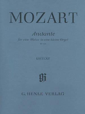 Andante F Major for a Musical Clock K616 - Mozart/Wallner - Piano - Book