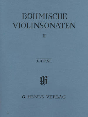 G. Henle Verlag - Bohemian Violin Sonatas, Volume II - Gerlach/Pikova - Violin/Piano - Book