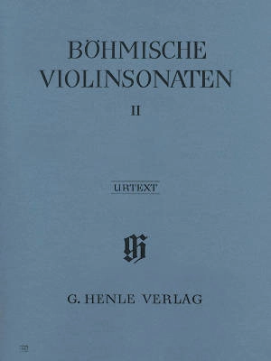 G. Henle Verlag - Bohemian Violin Sonatas, Volume II - Gerlach/Pikova - Violin/Piano - Book