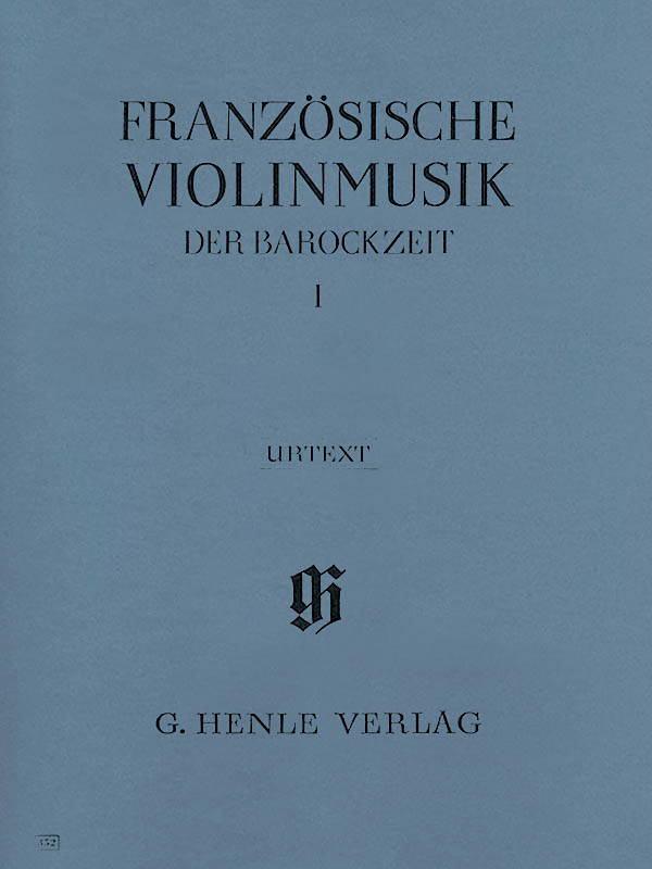 French Violin Music of the Baroque Era,  Volume I - Meyn-Beckmann - Violin/Piano - Book