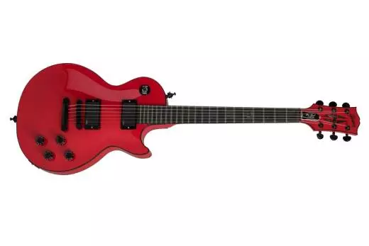 Les Paul Custom Chambered Blackout - Stallion Red