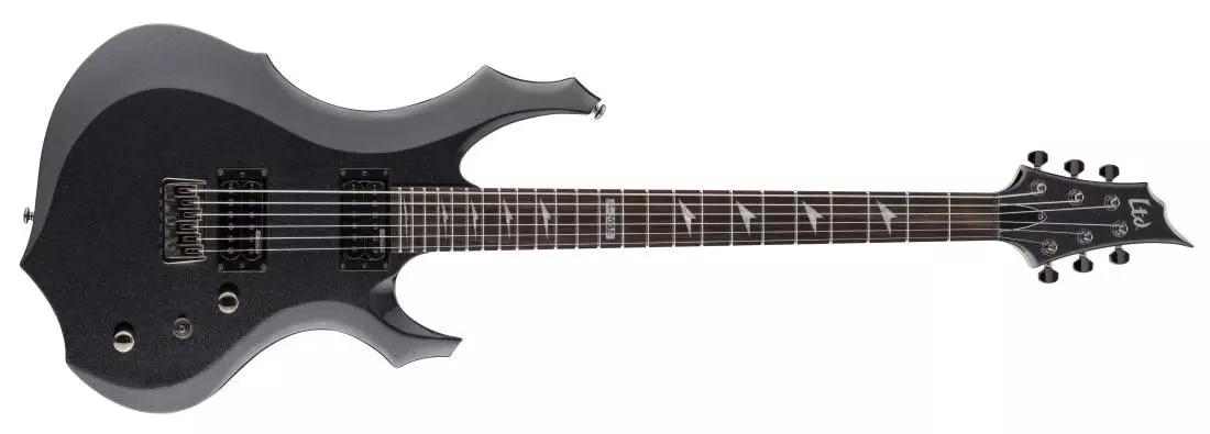 LTD F-200 Baritone Electric Guitar - Charcoal Metallic