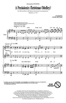 A Pentatonix Christmas (Medley) - Brymer - SSA
