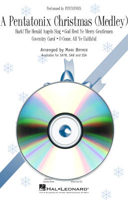 A Pentatonix Christmas (Medley) - Brymer - ShowTrax CD