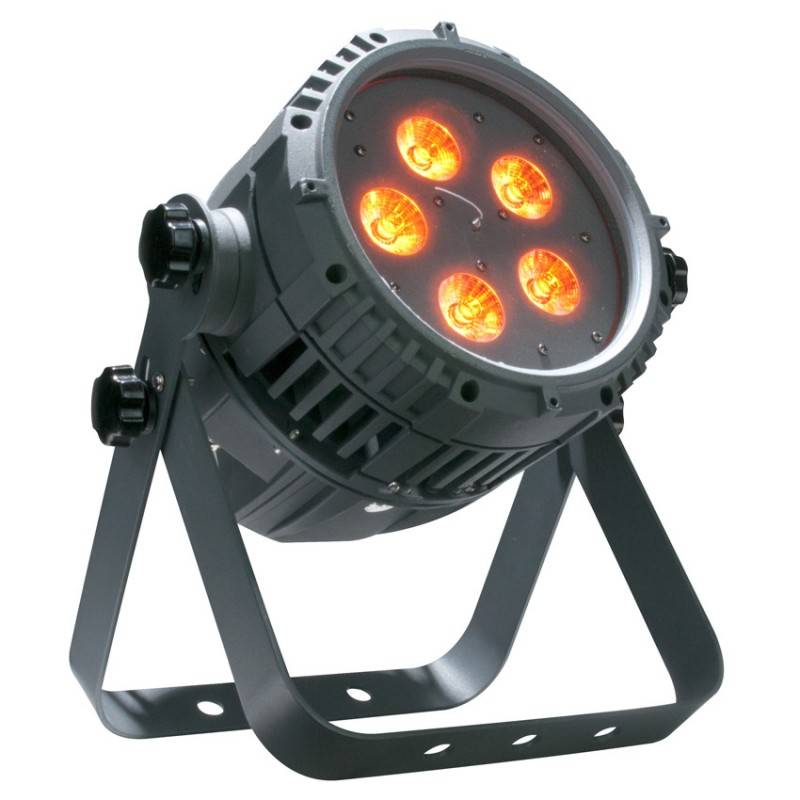 Compact Outdoor LED Wash Fixture, IP65-Rated w/WiFLY DMX