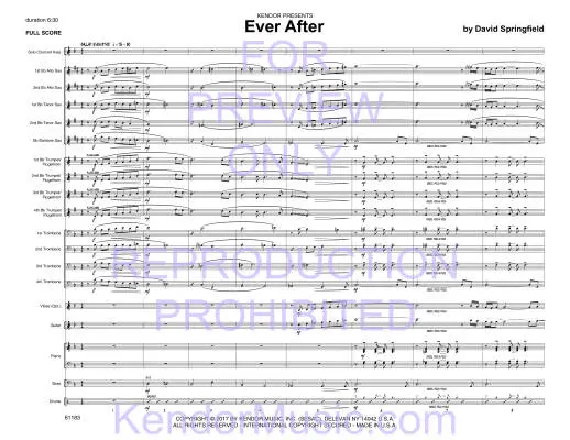 Ever After - Springfield - Jazz Ensemble - Gr. 2