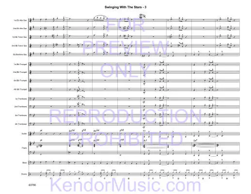 Swinging With The Stars - Blair - Jazz Ensemble - Gr. 1