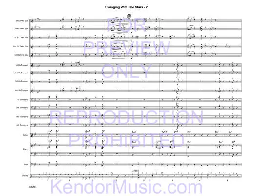 Swinging With The Stars - Blair - Jazz Ensemble - Gr. 1
