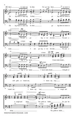 Poor Wayfaring Stranger - Traditional/Robinson - SATB