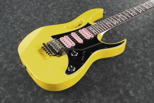 JEM Junior Steve Vai Signature Electric Guitar with Vine Inlay - Yellow