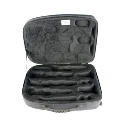 Trekking Double Bb/A Clarinet Case - Silver Carbon Look