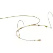 DPA Microphones - d:fine 4066 Omnidirectional Dual-Ear Headset Mic w\/ 3-Pin LEMO Connector - Beige