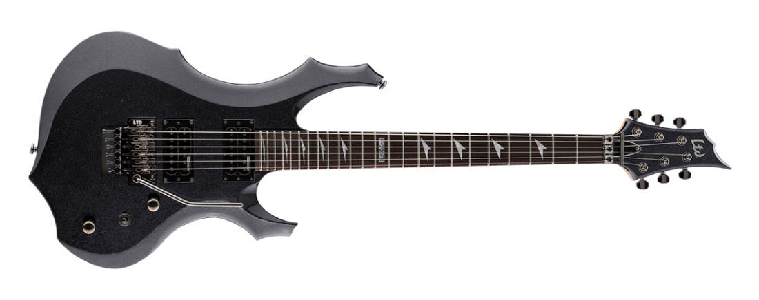 ESP Guitars LTD F-200FR Electric Guitar - Charcoal Metallic