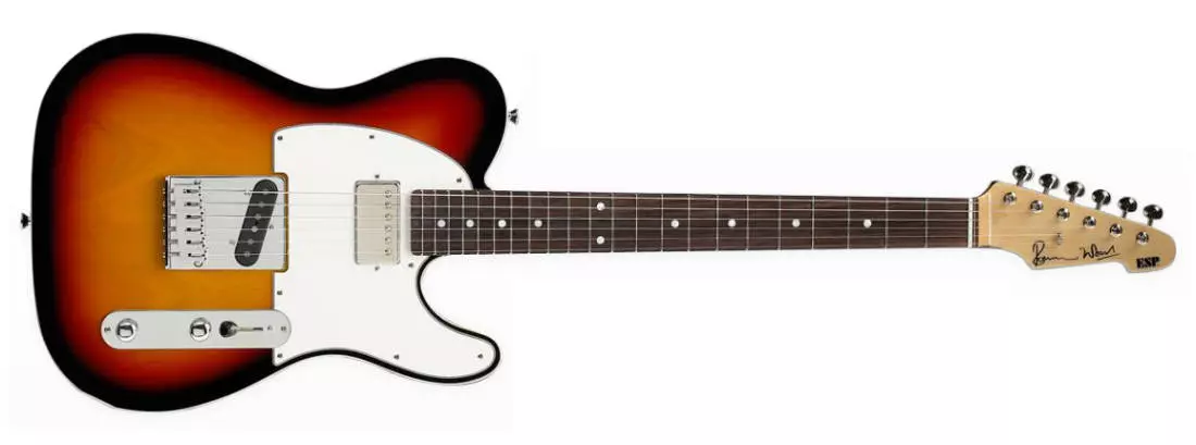 LTD Ron Wood Signature Electric Guitar - 3 Tone Sunburst