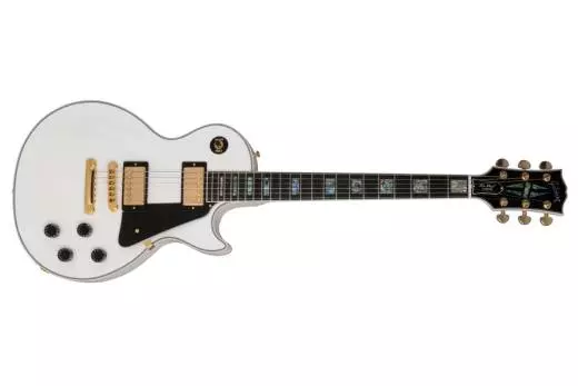 Les Paul Custom Abalone Sparkle Ltd - White
