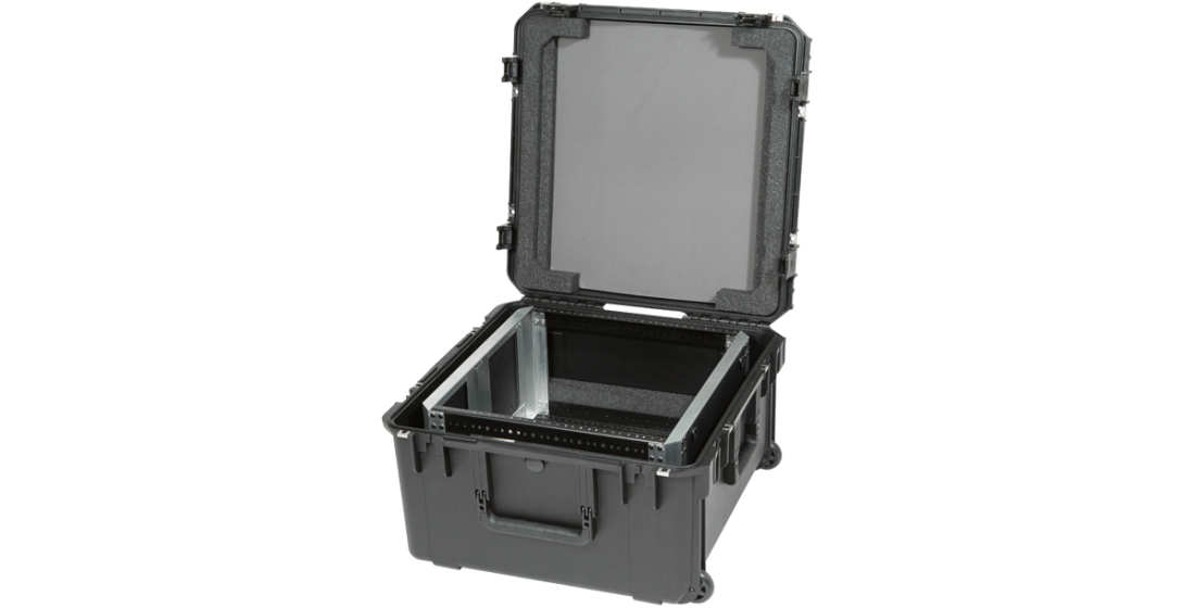 iSeries 10U Shock Rack Case w/Removable Cage