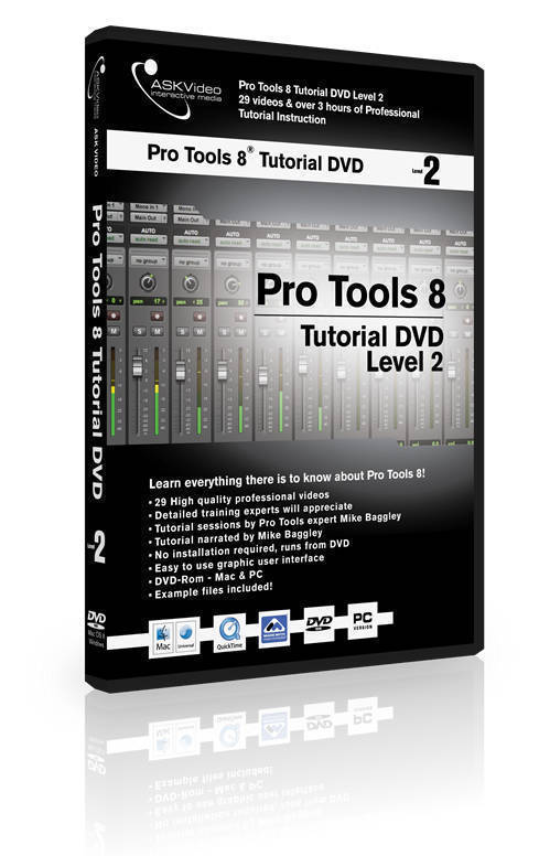 Pro Tools 8 Tutorial DVD - Level 2