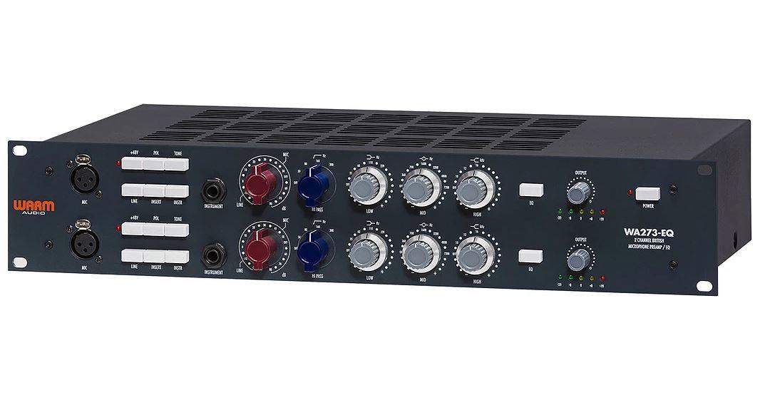 WA273-EQ Two Channel 1073-Style Solid State Mic Preamp w/EQ