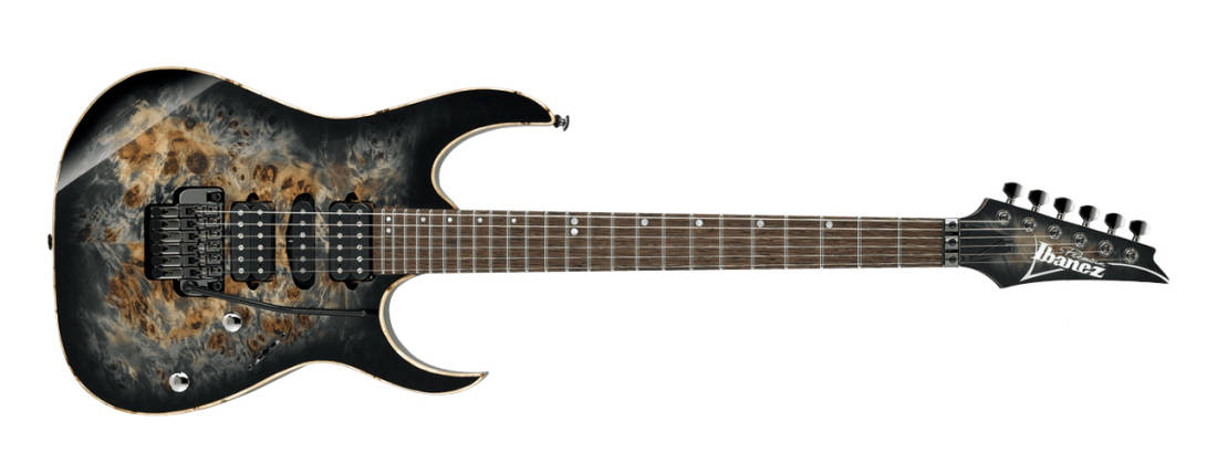 RG 1070PBZ Premium Electric Guitar - Charcoal Black Burst