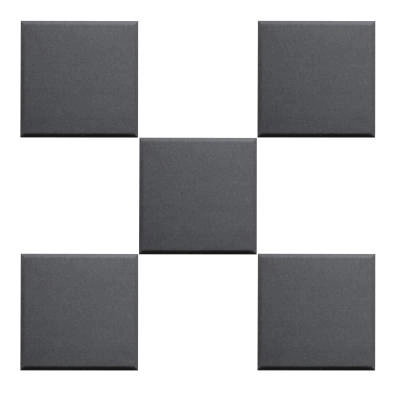 Broadway Scatter Blocks 12\'\'x12\'\'x1\'\' Black (24)