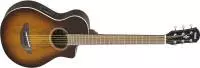 Yamaha - APX Exotic-Wood Top Acoustic\/Electric Guitar - Tobacco Brown Sunburst