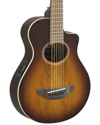 APX Exotic-Wood Top Acoustic/Electric Guitar - Tobacco Brown Sunburst