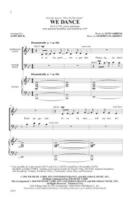 We Dance:  From the Musical Once on This Island - Ahrens/Flaherty/Beck - SATB