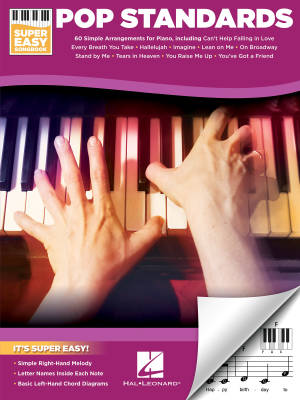 Hal Leonard - Super Easy Songbook: Pop Standards