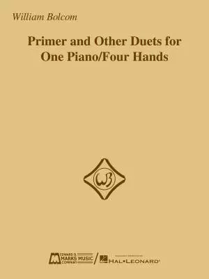 Primer and Other Duets for One Piano/Four Hands - Bolcom - Piano Duets - Book
