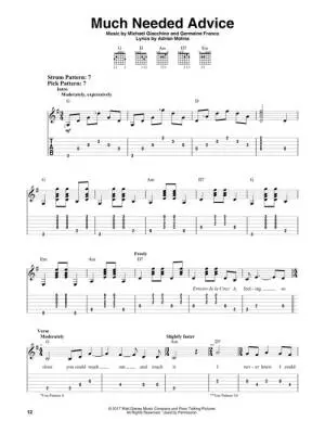 Disney/Pixar\'s Coco: Music from the Original Motion Picture Soundtrack - Easy Guitar TAB - Book