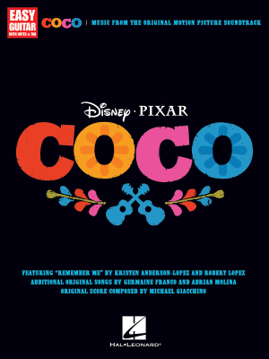 Hal Leonard - Disney/Pixars Coco: Music from the Original Motion Picture Soundtrack - Easy Guitar TAB - Book