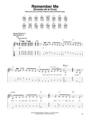 Disney/Pixar\'s Coco: Music from the Original Motion Picture Soundtrack - Easy Guitar TAB - Book