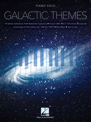 Hal Leonard - Galactic Themes - Piano - Livre