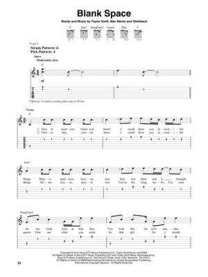 Taylor Swift: Easy Guitar Anthology - Easy Guitar TAB - Book