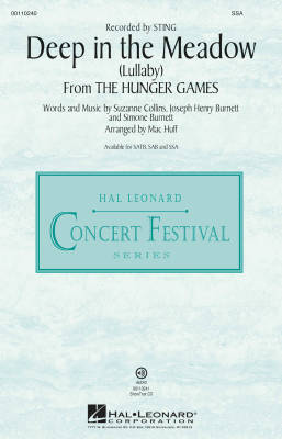 Hal Leonard - Deep in the Meadow (Lullaby) (from The Hunger Games) - Burnett/Collins/Burnett - SSA