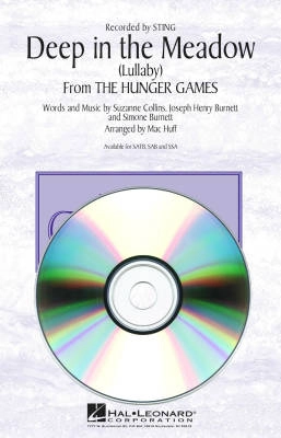 Hal Leonard - Deep in the Meadow (Lullaby) (from The Hunger Games) - Burnett/Collins/Burnett - ShowTrax CD