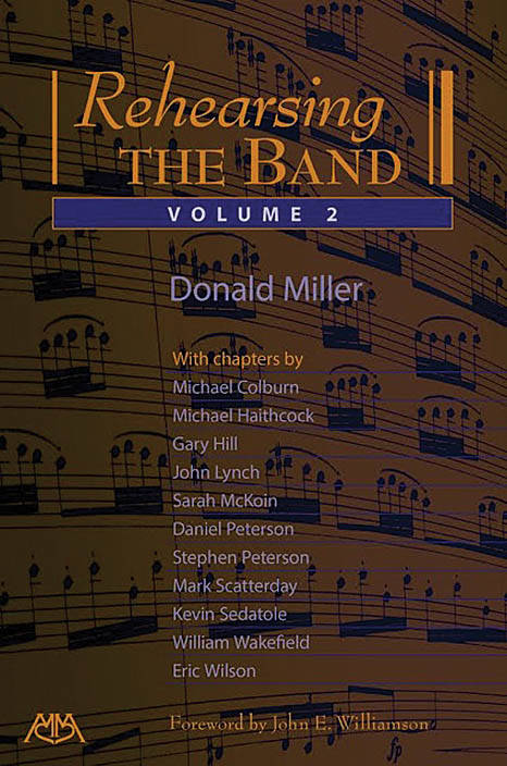 Rehearsing the Band, Volume 2 - Miller - Book