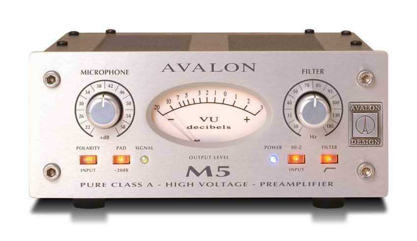 M5 - 2U Half-Rack Mono Microphone Preamp