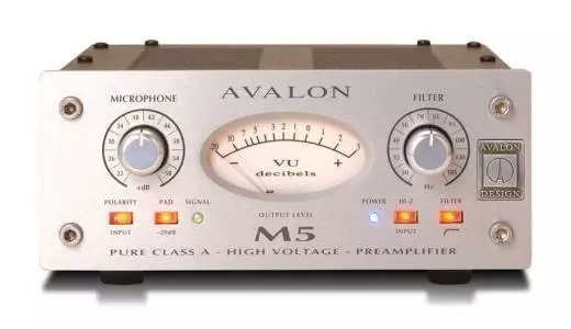 M5 - 2U Half-Rack Mono Microphone Preamp