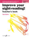 Faber Music - Improve Your Sight-Reading! Piano (Teachers Book) Harris - Piano - Book