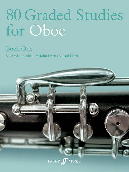 80 Graded Studies for Oboe, Book One - Davies/Harris - Book