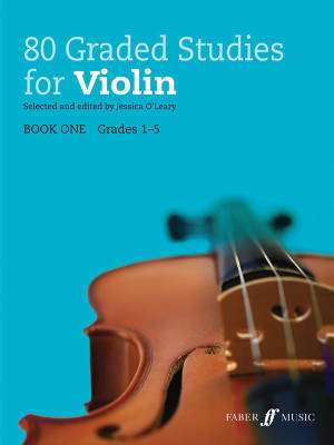 Faber Music - 80 Graded Studies for Violin, Book One - OLeary - Book