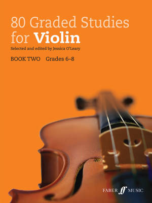 80 Graded Studies for Violin, Book Two - O\'Leary - Book