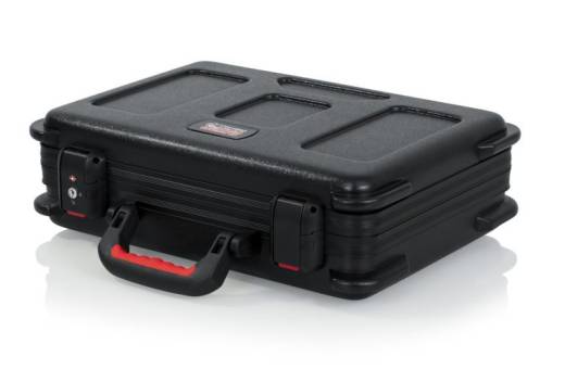 ATA-Molded Polyethylene Case with Foam Drops for 6 Wirelss Microphones